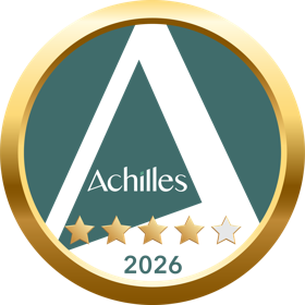Achilles Sustainability Score 2026, 4 stars